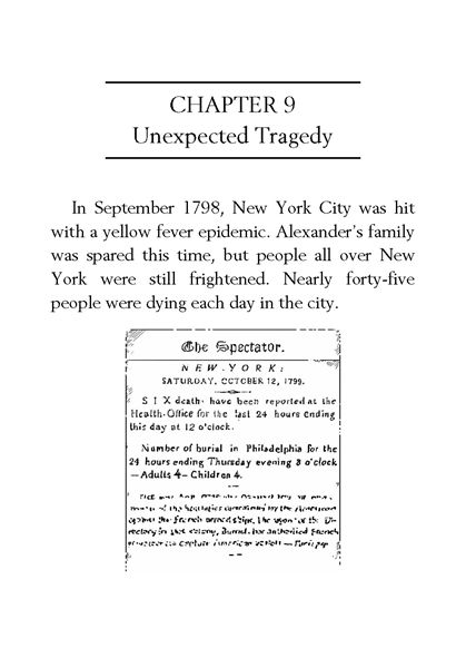 36 Who Was Alexander Hamilton 9 Unexpected Tragedy -- 绘本听读宝在线台词全文