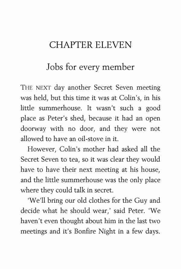 6 Good Work, Secret Seven 11 Jobs for every member -- 绘本听读宝在线台词全文
