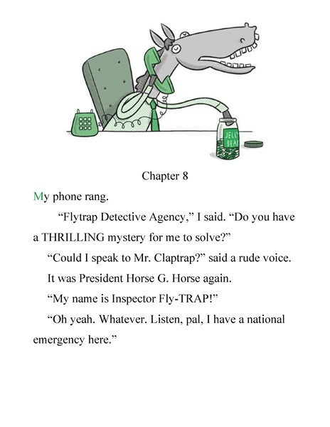 2 The President's Mane Is Missing Chapter 8 -- 绘本听读宝在线台词全文