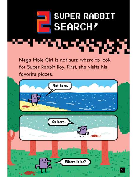 15 Mega Mole Girl Digs Deep 2 SUPER RABBIT SEARCH! -- 绘本听读宝在线台词全文