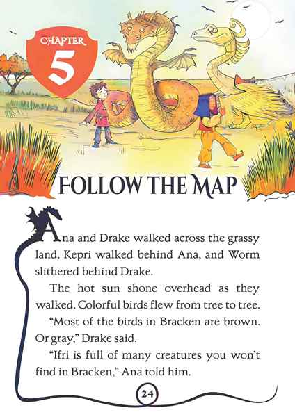 10 Walking the Rainbow Dragon 5 Follow the Map -- 绘本听读宝在线台词全文