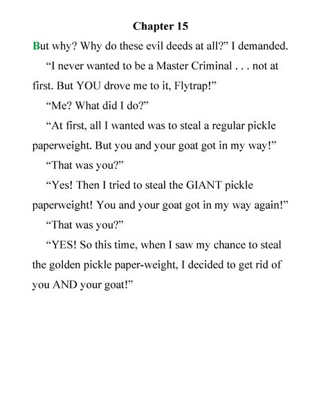 3 The Goat Who Chewed Too Much Chapter 15 -- 绘本听读宝在线台词全文