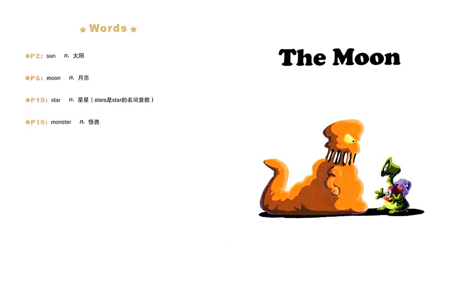 第二辑 The Moon -- 绘本听读宝在线台词全文