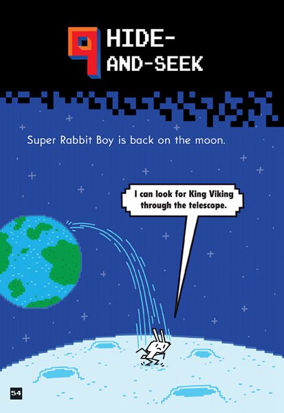 12 Super Rabbit Boy World 9 HIDE-AND-SEEK -- 绘本听读宝在线台词全文