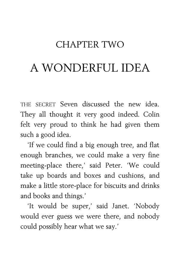 3 Well Done, Secret Seven 2 A WONDERFUL IDEA -- 绘本听读宝在线台词全文
