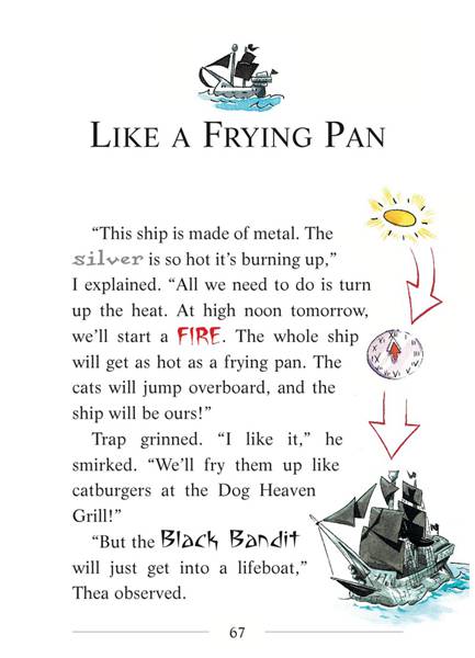 8-Attack of the Bandit Cats 15-LIKE A FRYING PAN -- 绘本听读宝在线台词全文
