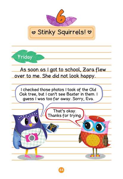 6 Baxter is Missing 6 Stinky Squirrels! -- 绘本听读宝在线台词全文