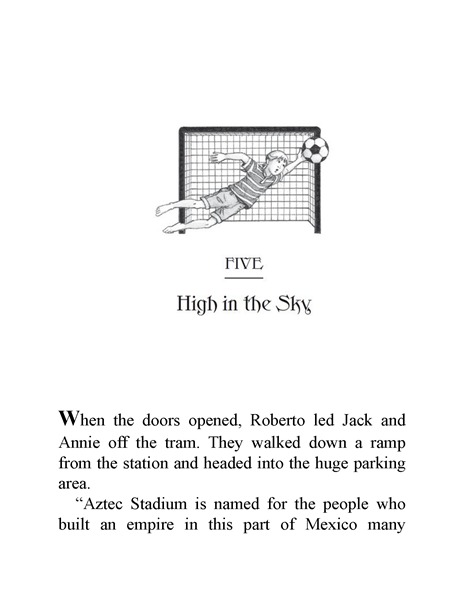 63 Soccer on Sunday Ch5-High in the Sky -- 绘本听读宝在线台词全文