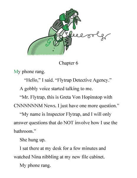 2 The President's Mane Is Missing Chapter 6 -- 绘本听读宝在线台词全文