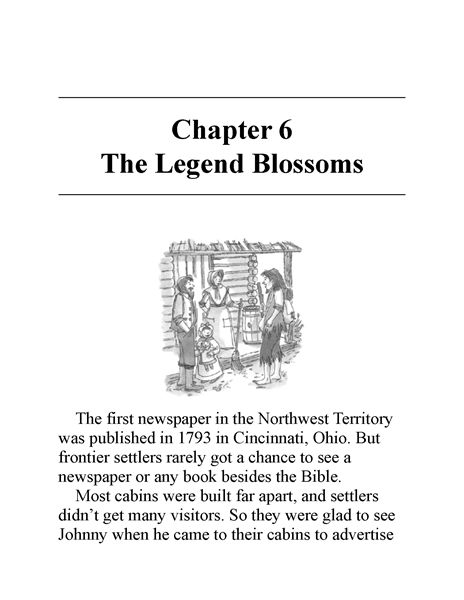 10 Who Was Johnny Appleseed 8 Chapter 6 The Legend Blossoms -- 绘本听读宝在线台词全文