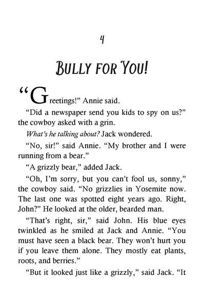 35 Camp Time in California 4 Bully for You! -- 绘本听读宝在线台词全文