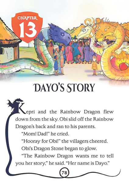 10 Walking the Rainbow Dragon 13 Dayo's Story -- 绘本听读宝在线台词全文