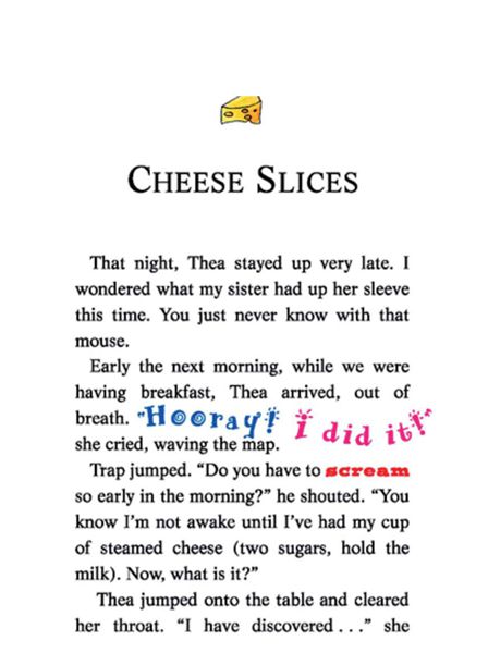 1 Lost Treasure of the Emerald Eye 17-CHEESE SLICES -- 绘本听读宝在线台词全文