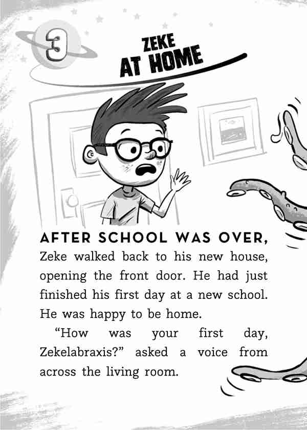 1 The New Kid 3 Zeke at Home -- 绘本听读宝在线台词全文
