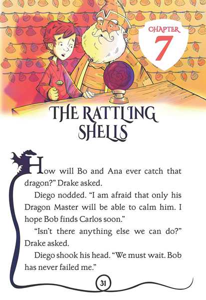 7 Search for the Lightning Dragon 7 The Rattling Shells -- 绘本听读宝在线台词全文