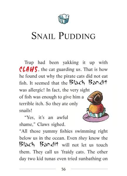 8-Attack of the Bandit Cats 12-SNAIL PUDDING -- 绘本听读宝在线台词全文