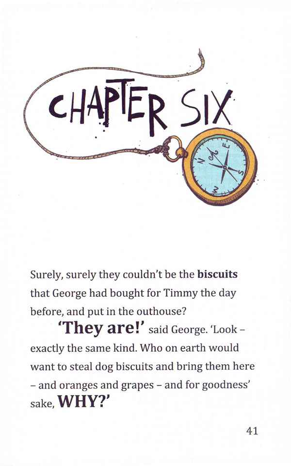 7 Five Have a Puzzling Time Chapter 6 -- 绘本听读宝在线台词全文