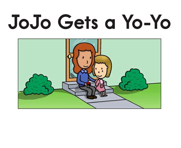解码书 31 JoJo Gets a YoYo -- 绘本听读宝在线台词全文