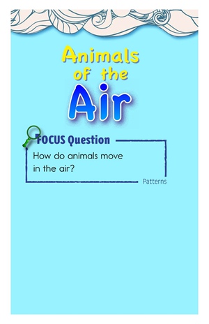 GK-2 4 Animals of the Air-Low -- 绘本听读宝在线台词全文