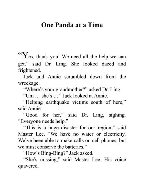 59 A Perfect Time for Pandas Ch8-One Panda at a Time -- 绘本听读宝在线台词全文