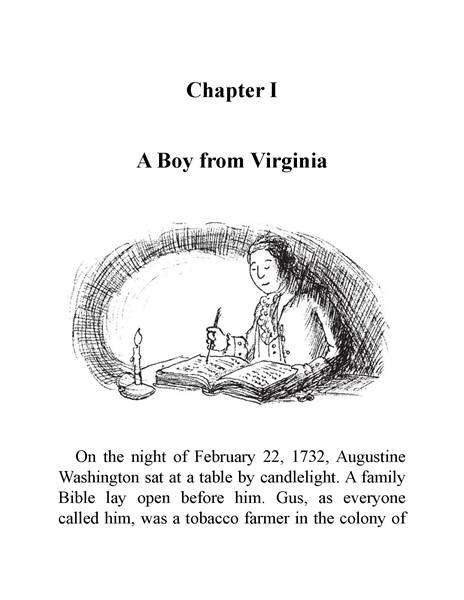 26 Who Was George Washington 2 Chapter 1 A Boy from Virginia -- 绘本听读宝在线台词全文