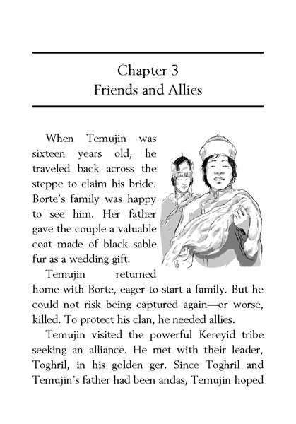 43 Who Was Genghis Khan 4 Friends and Allies -- 绘本听读宝在线台词全文