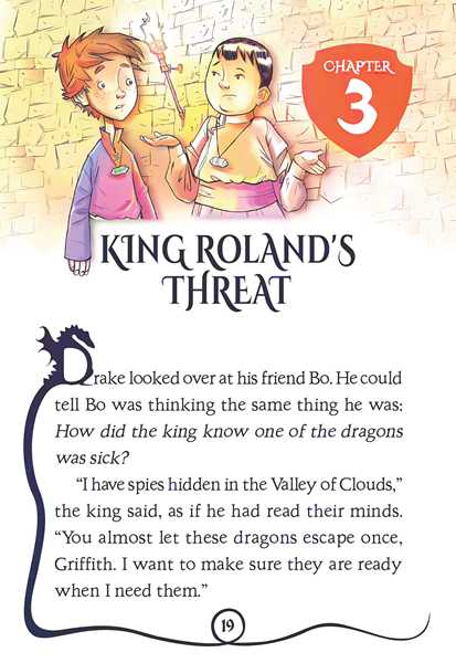 2 Saving the Sun Dragon 3 King Roland's Threat -- 绘本听读宝在线台词全文