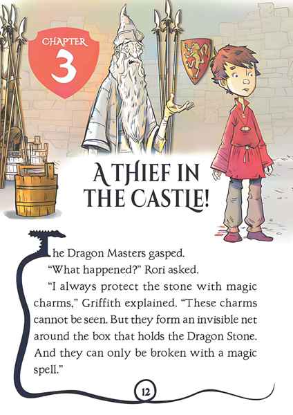 3 Secret of the Water Dragon 3 A Thief in the Castle! -- 绘本听读宝在线台词全文