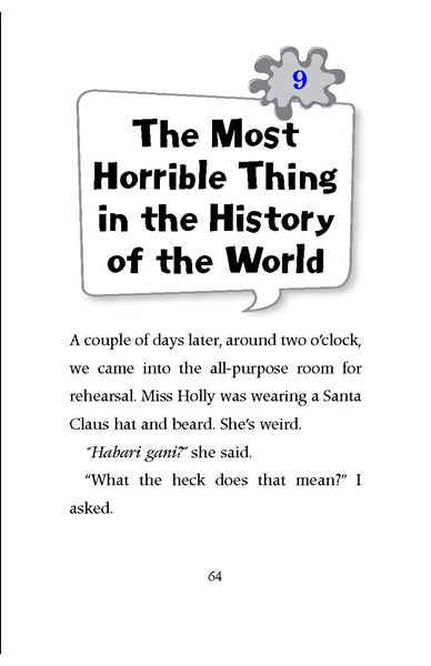 14 Miss Holly Is Too Jolly 9 Ch9-The Most Horrible Thing in the History of the World -- 绘本听读宝在线台词全文