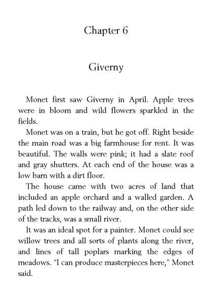 41 Who Was Claude Monet 6 Giverny -- 绘本听读宝在线台词全文