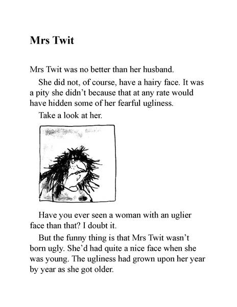 蠢特夫妇 04 Mrs Twit -- 绘本听读宝在线台词全文