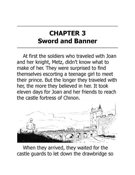 23 Who Was Joan of Arc 4 Chapter 3 Sword and Banner -- 绘本听读宝在线台词全文