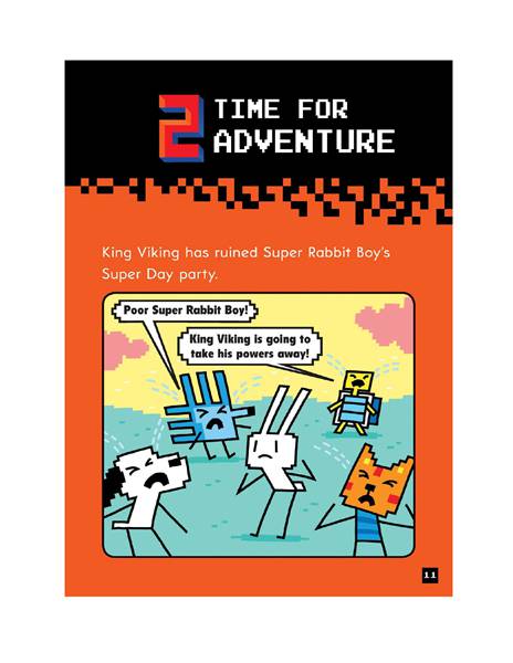 9 Super Rabbit Boy Time Jump 2 TIME FOR ADVENTURE -- 绘本听读宝在线台词全文