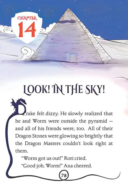 6 Flight of the Moon Dragon 14 Look! In the Sky! -- 绘本听读宝在线台词全文