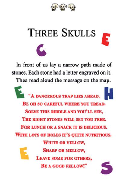 1 Lost Treasure of the Emerald Eye 20-THREE SKULLS -- 绘本听读宝在线台词全文