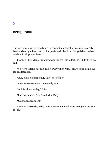 19 Dr. Carbles Is Losing His Marbles! 5 Ch5-Being Frank -- 绘本听读宝在线台词全文