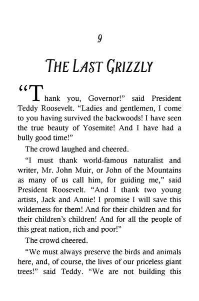 35 Camp Time in California 9 The Last Grizzly -- 绘本听读宝在线台词全文