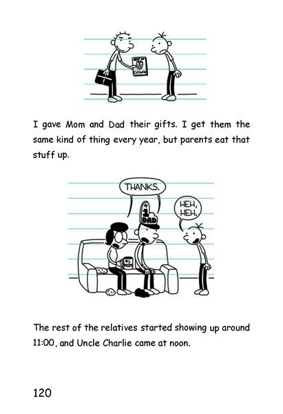 01 Diary of a Wimpy Kid 12 -- 绘本听读宝在线台词全文