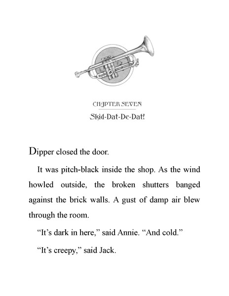 53 A Good Night for Ghosts Ch7-Skid-Dat-De-Dat! -- 绘本听读宝在线台词全文