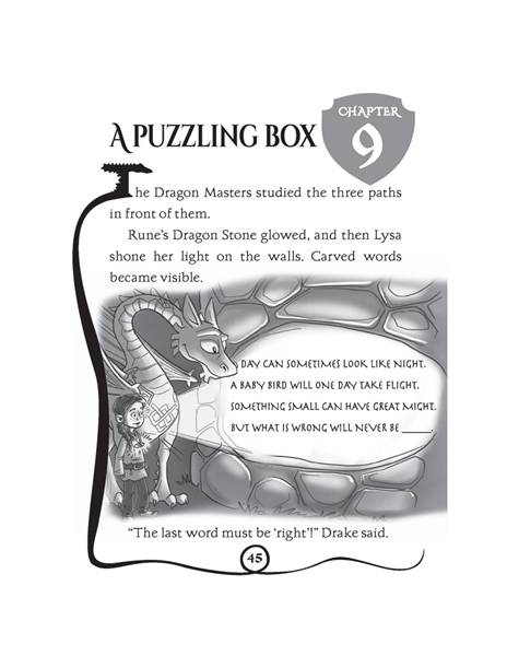 24 Dawn of the Light Dragon 9. A PUZZLING BOX -- 绘本听读宝在线台词全文