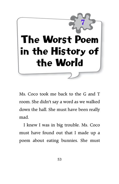 16 Ms. Coco Is Loco 7 Ch7-The Worst Poem in the History of the World -- 绘本听读宝在线台词全文
