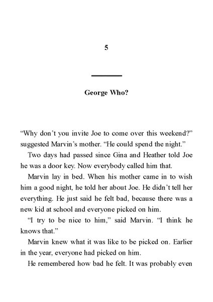 6.A Flying Birthday Cake 5. George Who -- 绘本听读宝在线台词全文