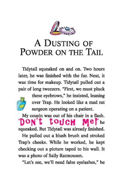6 Paws Off, Cheddarface! 22-A DUSTING OF POWDER ON THE TAIL -- 绘本听读宝在线台词全文