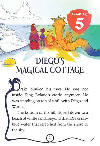 7 Search for the Lightning Dragon 5 Diego's Magical Cottage -- 绘本听读宝在线台词全文