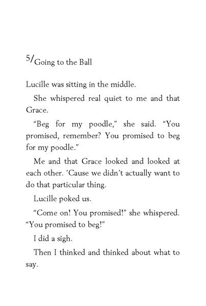 10 Junie B. Jones Is a Party Animal 5. Going to the Ball -- 绘本听读宝在线台词全文