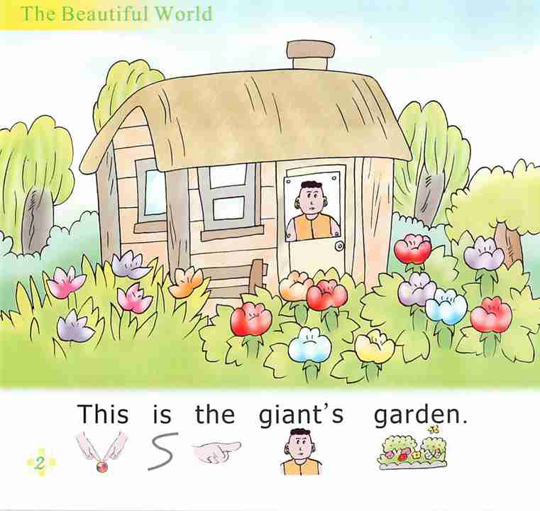 幼儿英语浸入式 14 The Beautiful World -- 绘本听读宝在线台词全文