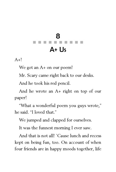 21 Junie B. First Grader - Cheater Pants 8. A+ Us -- 绘本听读宝在线台词全文
