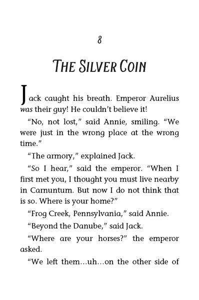 31 Warriors in Winter 8 The Silver Coin -- 绘本听读宝在线台词全文