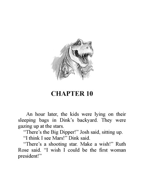 The Talking T. Rex Chapter 10 -- 绘本听读宝在线台词全文