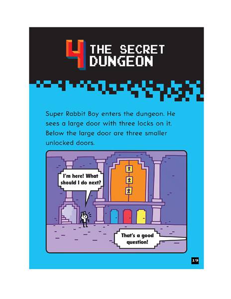 2 Super Rabbit Boy Powers Up! 4 THE SECRET DUNGEON -- 绘本听读宝在线台词全文